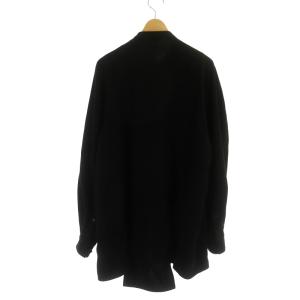 ENFOLD 23SS RAMDOM SLIT BLOUSE ブラウス シャツ 長袖 38 ブラック