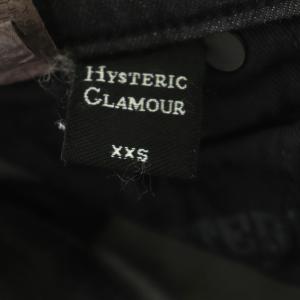 HYSTERIC GLAMOUR デニム スキニーパンツ ジーンズ スリム ストレッチ XXS チャコール