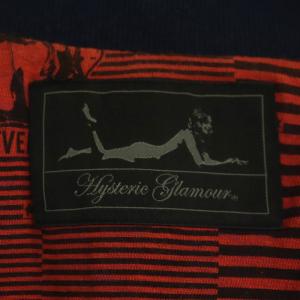 HYSTERIC GLAMOUR ナイロンジャケット ブルゾン ジップアップ F 紺 ネイビー