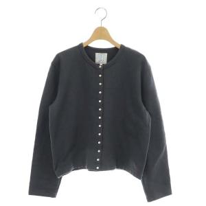 カーディガンプレッション スウェット 裏起毛 長袖 3 チャコールグレー