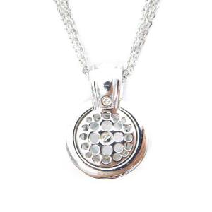 SWAROVSKI ネックレス クリスタル ストーン シルバー色 水色 ライトブルー