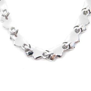 SWAROVSKI ネックレス ストーン ハート シルバー色