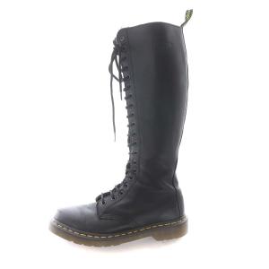 Dr.Martens BEX 20ホール レースアップ ロングブーツ UK5 ブラック