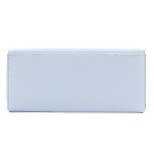 FURLA 長財布 レザー ロゴ 水色 ブルー