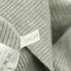 GALERIE VIE タートルネックニット セーター 長袖 1 グレー
