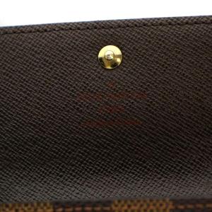 LOUIS VUITTON ダミエ ミュルティクレ4 エベヌ キーケース 4連 N62631 OH