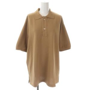 ユナイテッドアローズ 23SS Super Fine Cotton Pique Big Polo ポロシャツ 半袖 鹿の子