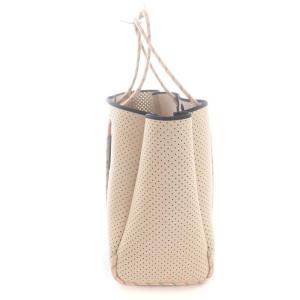 STATE OF ESCAPE Flying Solo Tote Bag ハンドバッグ ベージュ