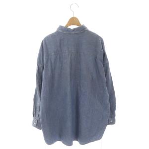 REMI RELIEF デニムシャツ 長袖 F 青 ブルー
