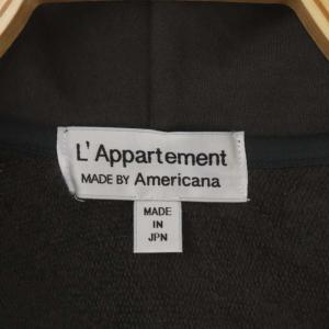 AMERICANA LAppartement アパルトモン別注 Back Print Big Parka バックプリント ビック パーカー ジップアップ