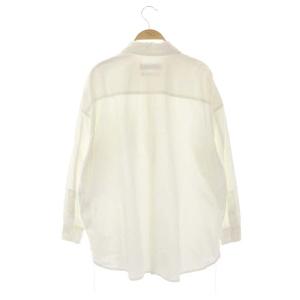 REMI RELIEF LAppartemen別注 長袖シャツ オーバーサイズ コットン F オフホワイト