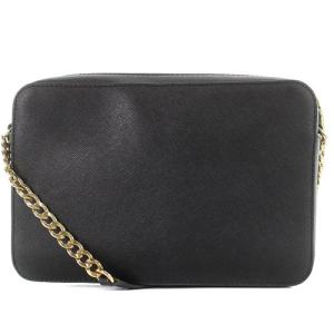 MICHAEL KORS ショルダーバッグ レザー ロゴ 黒 ブラック