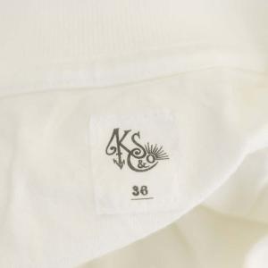 KAPTAIN SUNSHINE 22SS Suvin Supima Tube Tee Light Tシャツ カットソー 半袖 36 白 ホワイト