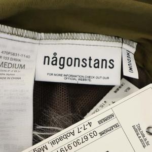 nagonstans 22SS ライトシェルタフタ ショートパンツ イージー ナイロン M オリーブ