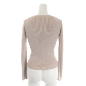 TOCCA カーディガン ニット 長袖 シルク XS ベージュ