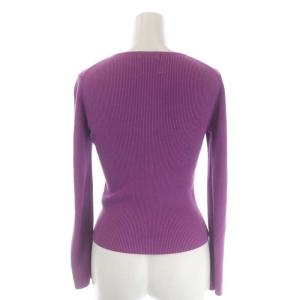 TOCCA カーディガン ニット 長袖  XS 紫 パープル