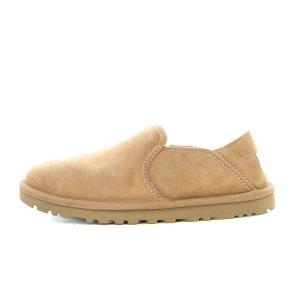 UGG australia KENTON スリッポン スリッパ シューズ スエード US6 24cm 茶 ブラウン 3010