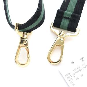 L'Appartement Border belt ボーダー ベルト ショルダー 黒 緑 ブラック グリーン
