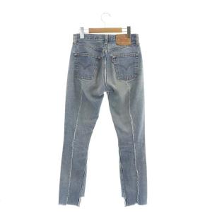 Levi's × IRREGULAR TORO 90'S 501 デニムパンツ スリムテーパード W28 ブルー