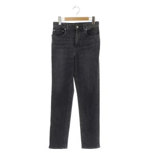 スリム ストレッチ ブラックデニムパンツ ジーンズ スキニー 38 黒 ブラック