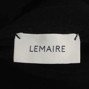 LEMAIRE LAYER TURTLENECK SWEATER フェイクレイヤード ニット 長袖 L ブラック
