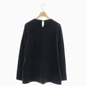 BRUNELLO CUCINELLI コットントップス カットソー Tシャツ 長袖 XL チャコールグレー
