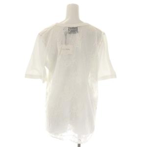 美品　FRED PERRY×MUVEILコラボのレースポロシャツ ミュベール 袖レースポロシャツ 美品 FRED PERRY×MUVEILコラボのレース