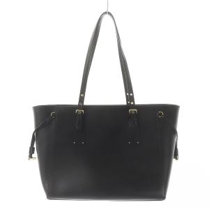 MICHAEL KORS VOYAGER トップジップ トート ミディアム トートバッグ レザー スタッズ チャーム ブラック 30H7GV6T8L1