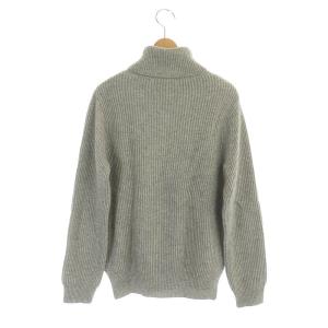 Drawer 7G/14G アゼタートルネックニット セーター 長袖 ウール カシミヤ混 1 グレー