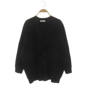 Deuxieme Classe取り扱い BIG KNIT Vネックカーディガン 00 ブラック