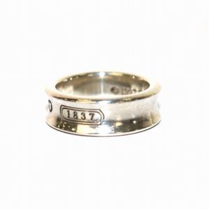 TIFFANY&Co. 1837 リング 指輪 シルバー925 ロゴ 刻印 12号