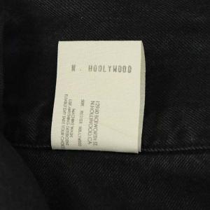 N.HOOLYWOOD 20SS DENIM S/S SHIRT デニム シャツ 半袖 コットン 38 黒 ブラック