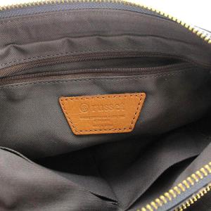 russet ショルダーバッグ モノグラム ナイロン グレー 紫 パープル