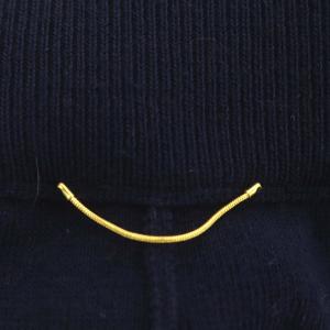 L'Appartement KintCropped パンツ ニットパンツ クロップド  ワイド ウール 34 紺 ネイビー