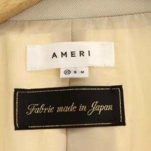 Ameri VINTAGE 23SS REFINED TAILORED JACKET テーラード 総裏地 2B XS ベージュ