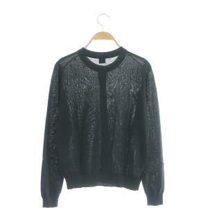 PAUL SMITH クルーネックカーディガン ニット 長袖 M ダークグリーン