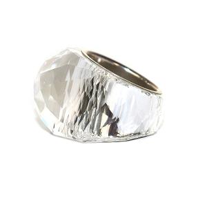 SWAROVSKI Nirvana Indian Sapphire リング 指輪 クリスタル 55 15号 シルバー クリア 846391