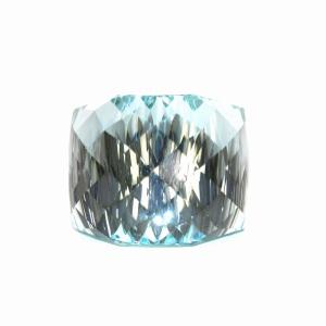 SWAROVSKI Nirvana Indian Sapphire リング 指輪 クリスタル 16号 水色 ライトブルー シルバー
