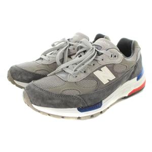 New Balance M992AG スニーカー ロゴ 26.5cm グレー