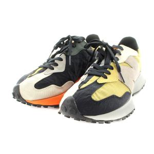 New Balance MS327PB スニーカー ナイロン 27cm カーキ グレー AD