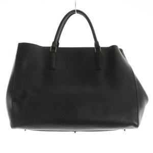 ANYA HINDMARCH Ebury Maxi Nocturnal Eyes Bag トートバッグ ハンドバッグ レザー ブラック