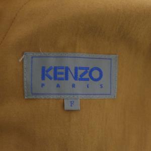 KENZO トレンチコート スプリングコート ロング F キャメル
