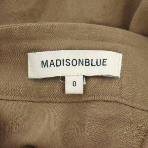 MADISONBLUE リネンサーキュラースカート フレア ロング 00 ベージュ