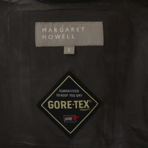 MARGARET HOWELL ゴアテックス マウンテンパーカー ナイロンジャケット ジップアップ フード 2 グレー