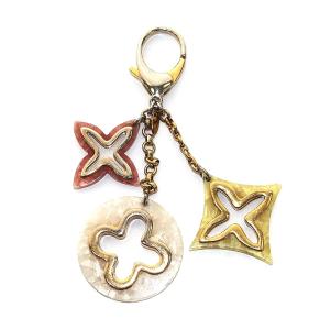 LOUIS VUITTON モノグラム ビジューサック アンソレンス バッグチャーム キーリング ストラップ マルチカラー M66884