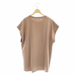 Deuxieme Classe カットソー 半袖 茶 ブラウン