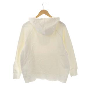 MHL. 23SS LOOPBACK M JERSEY プルオーバー パーカー スウェット 長袖 カットソー フード ハーフジップ 2