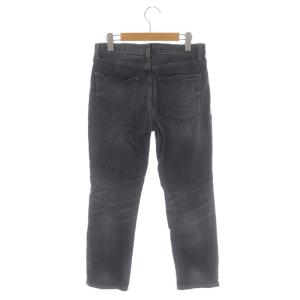 23区 22SS 23区DENIM ボーイフィットパンツ デニムパンツ ジーンズ ストレート ストレッチ ジッパーフライ 38 グレー