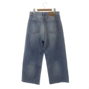 EVERYDAY I LIKE 23SS タックバギーデニムパンツ ジーンズ 36 青 ブルー