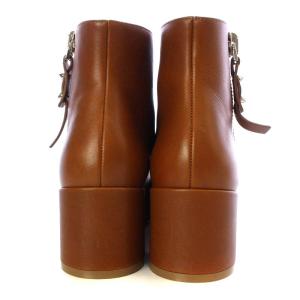 Christian Louboutin ZIPTOTAL 55 ブーツ 34 ブラウン